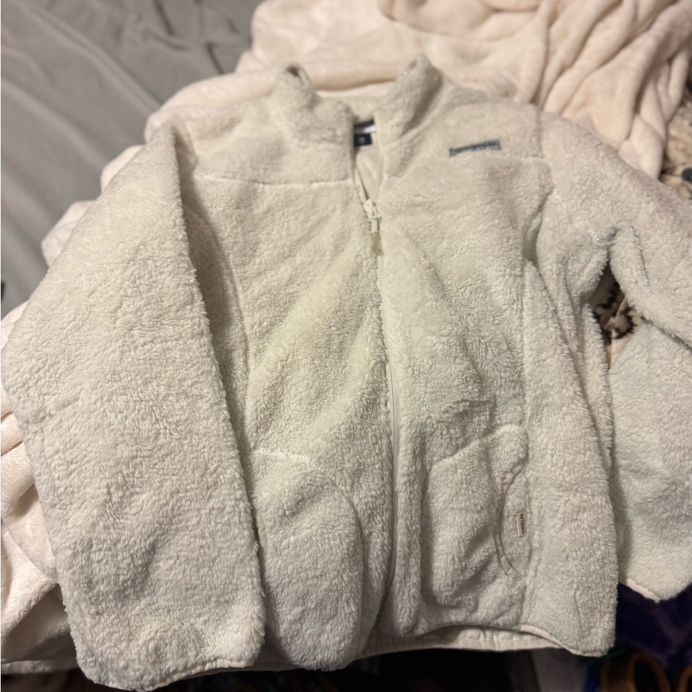 Magellan Outdoors Off-White Fleece Jacket